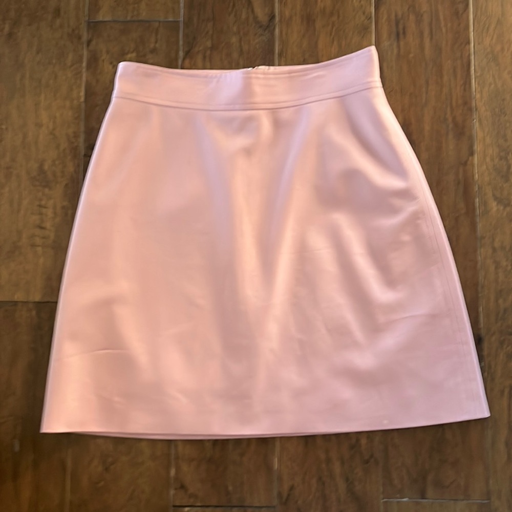 Light Pink Theory Mini Skirt